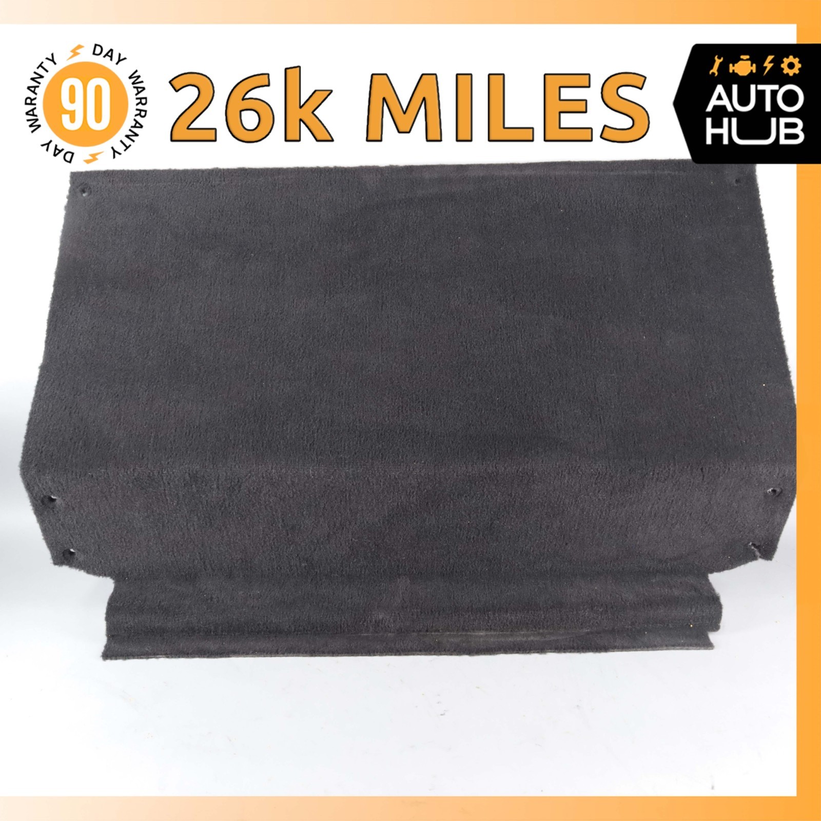 06-17 Aston Martin V8 V12 Vantage Coupe Trunk Panel Floor Carpet Cover OEM 26k