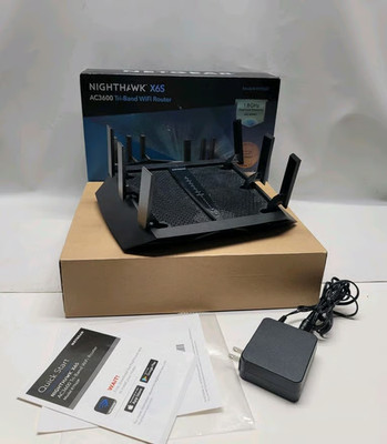 NETGEAR Nighthawk X6S AC3600 Tri-Band WiFi Router R7960P With MU-MIMO