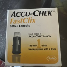 ACCU-CHEK FastClix Lancets 2 Boxes 102 Each Exp 2026-12-31