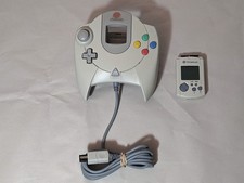 Sega Dreamcast Controller w/ VMU Memory Card ...
