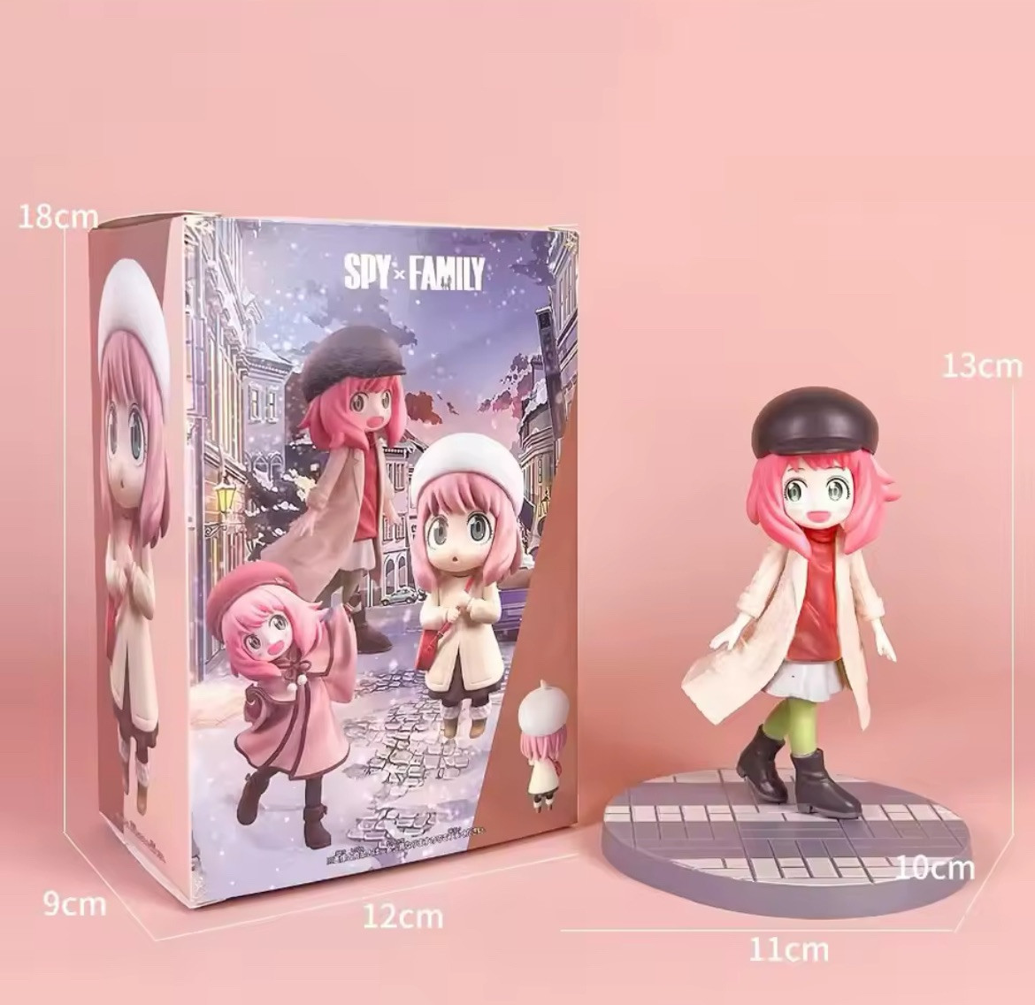 Free Postage Anime Spy X Family Anya Forger Figure Cute PVC Action Figure Model
