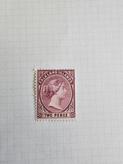 QUEEN VICTORIA FALKLAND ISLAND STAMP SG25