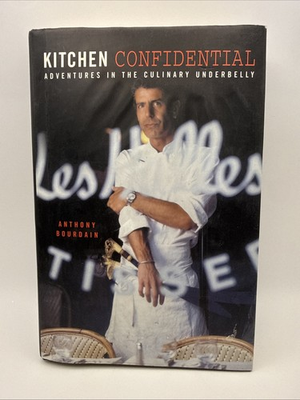 #ad Anthony Bourdain KITCHEN CONFIDENTIAL First Edition 5th Printing 2000 HB DJ $40.00