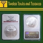 🏷️2006 American Silver Eagle MS69 NGC Brown Label • First Strike. • 999 • GEM