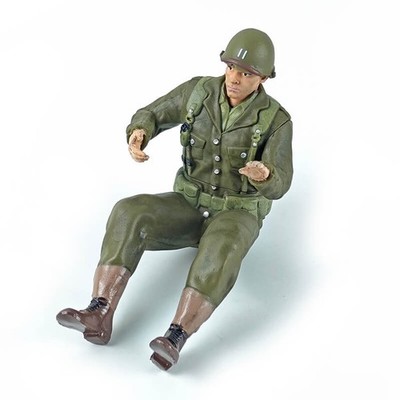 E-Zee RC Willys Jeep 1:10 Soldat Fahrer Figur Modell