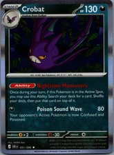 Crobat 51/086 Chaos Rising Rare NM