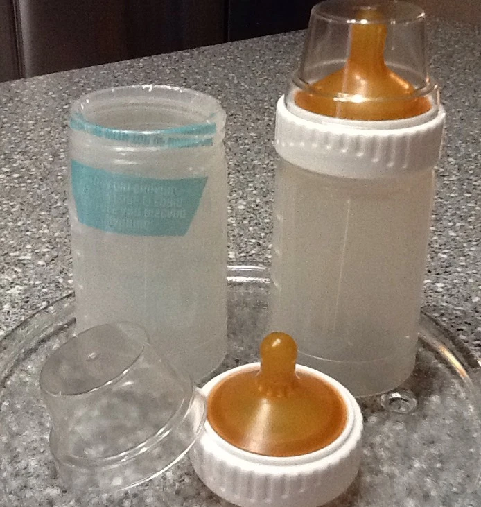 2 NUEVOS DESECHABLES GERBER 4 OZ con pezones de látex COMPARAR 2 ESTILO DROP-IN🍼 Foto 4 de 4