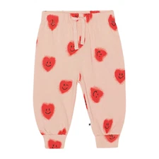 NWT:  Molo Red Hearts Simeon Joggers, size 80 / 12 months,