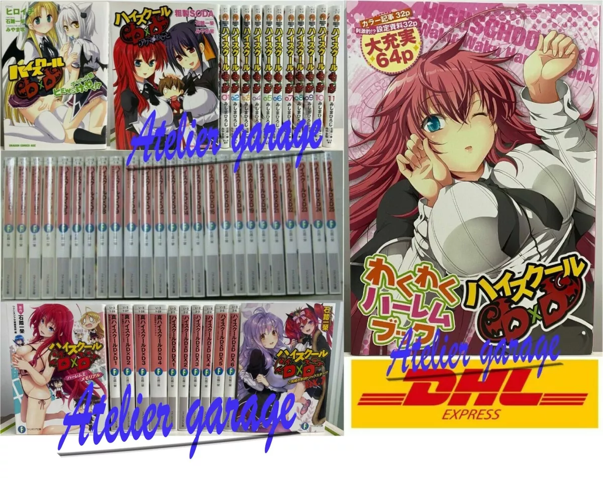 USED High School DxD 1-25+DX.1-7+Shin 1-4+Harlem+Manga 1-11+3 51
