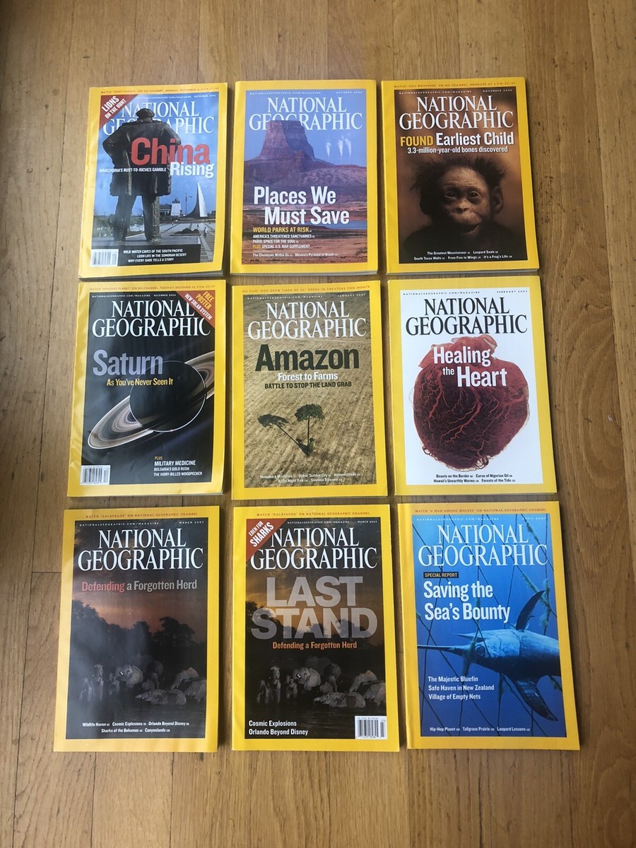 55 NATIONAL GEOGRAPHIC MAGAZINE 2006-2012 | eBay