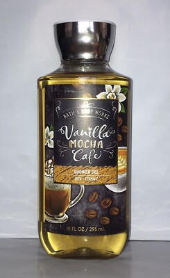 NEW Bath & Body Works VANILLA MOCHA CAFE Shower Gel 10 Oz - Ships For FREE!!