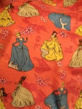 Disney Princess Cinderella baby toddler sheet set pink flannel