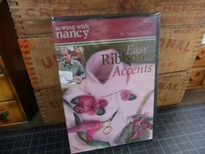 Sewing with Nancy - Easy Ribbon accents - Easy projects  60 min. DVD  Sealed