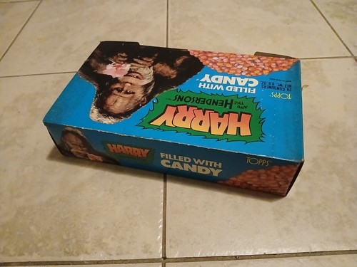 1987 Topps Harry And The Hendersons Candy 24 NOS mint Unopened New Old Stock - Picture 2 of 4