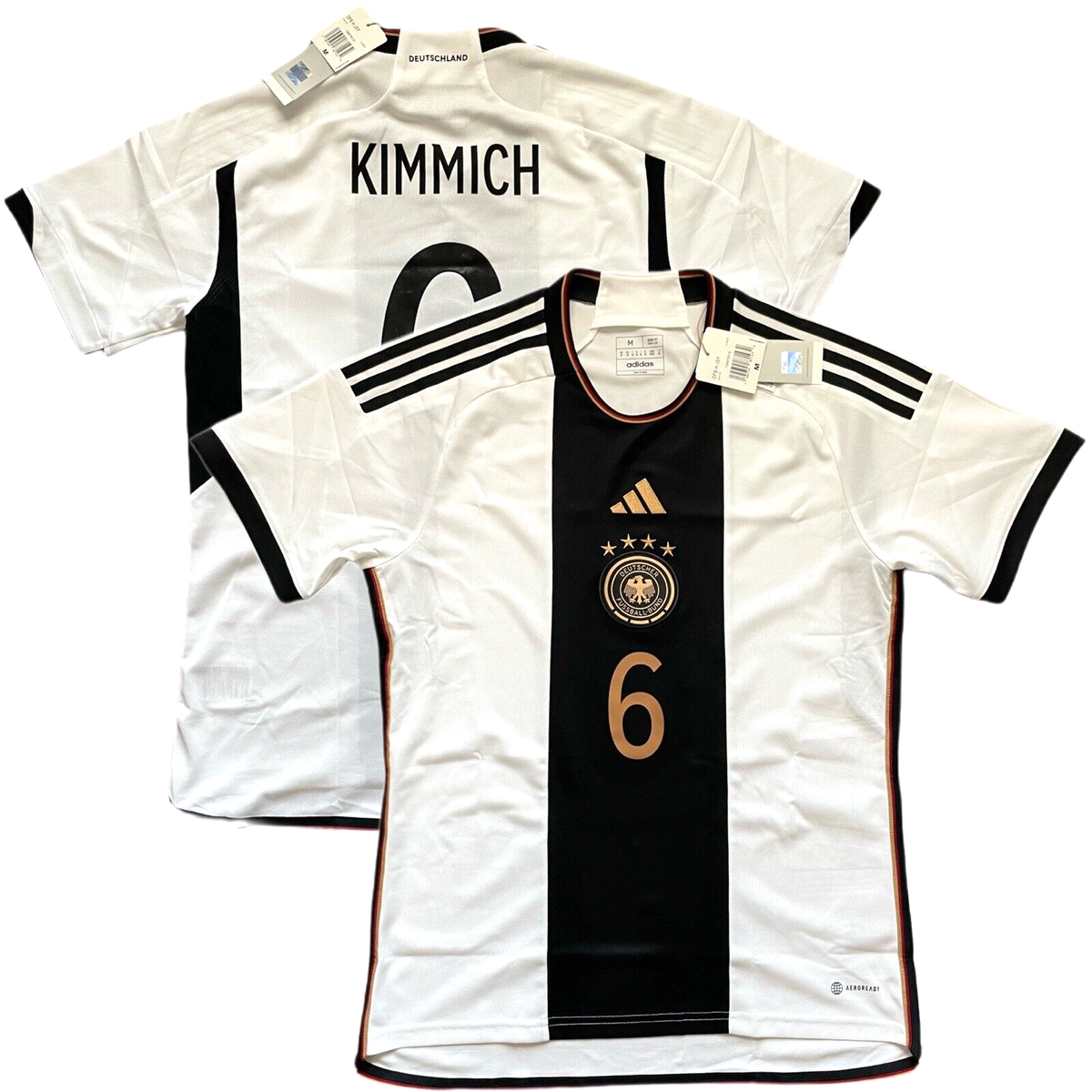 2022/23 Germany Home Jersey #6 Kimmich Medium Adidas World