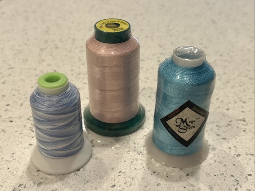Lot of 5 Spools Embroidery Machine Thread Marathon Rayon Polyester NEW - Picture 5 of 8