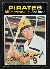 1971 Topps Baseball #110 Bill Mazeroski Pittsburgh Pirates