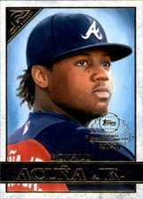 2020 Topps Chrome Gallery Preview #GP-2 Ronald Acuna Jr. Atlanta Braves