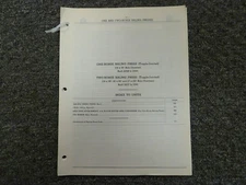 International Harvester IH One or Two Horse Baling Press Parts Catalog Manual