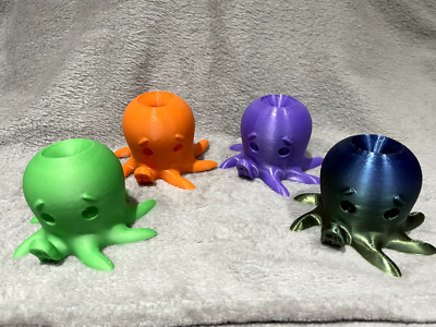 Niedlicher Oktopus 7 cm Schreibtisch ordentlicher Stifthalter * in über 30 Farben erhältlich!*