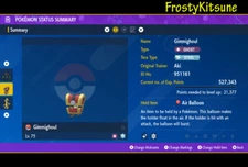 6IV Shiny Gholdengo / Gimmighoul  Spotlight Pokemon Scarlet / Violet