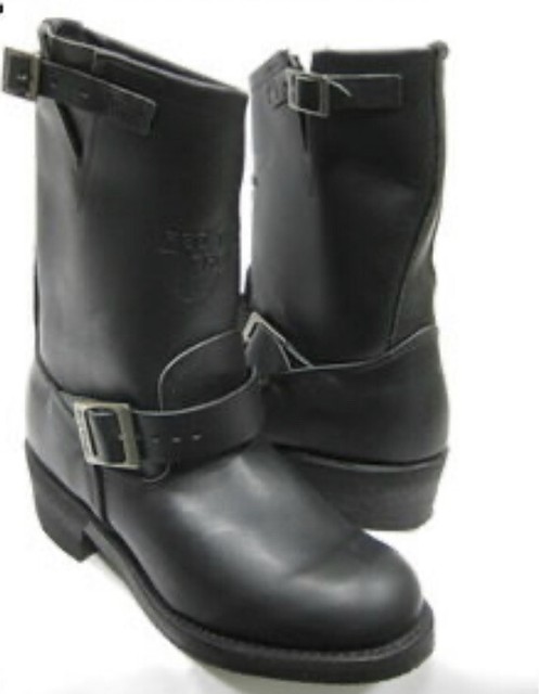 red wing mens biker boots