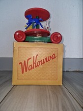 WAKOUWA france manège de chevaux jouet bois 1960 cirque zoo cij dejou