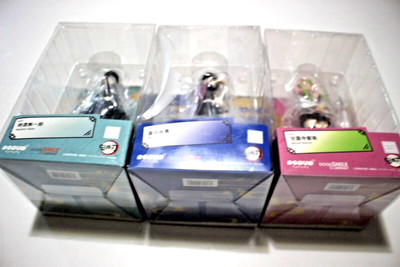 3-PACK POPUP GOOD SMILE MUICHIRO TOKITO GIYU TOMIOKA MITSURI KANROJI FIGURES