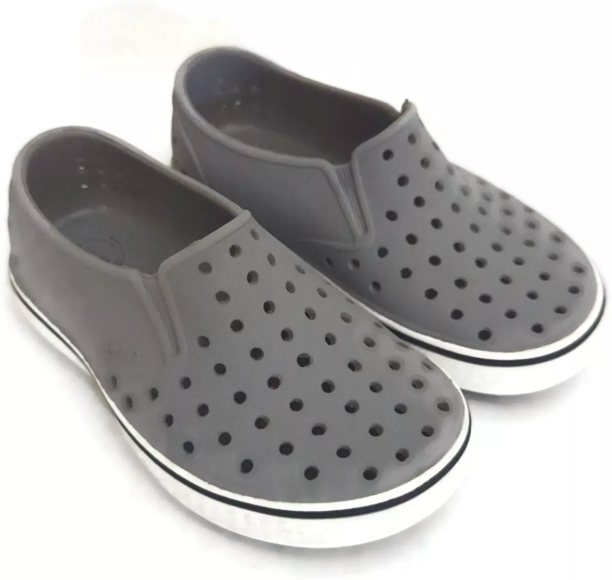 Gray native best sale shoes