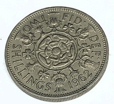 C1709     GREAT BRITAIN ( U.K. )   COIN,    FLORIN   1962