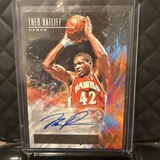 2018-19 Panini Court Kings High Court Signatures /149 Theo Ratliff #HC-TRL Auto