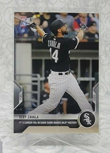 2021 Topps Now 593 Seby Zavala