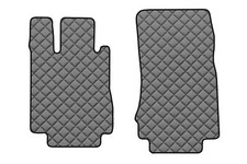 AUTO Vordere Fu&szlig;matten f&uuml;r MERCEDES CLASS CL W215 C215 01.99-12.06 Coupe GRAU