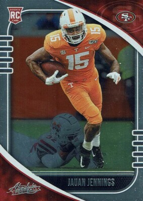 Panini NFL Football Absolute 2020 Karte No. 151 Jauan Jennings