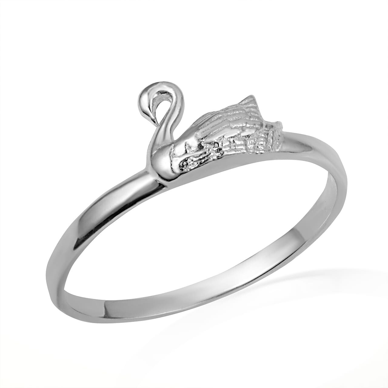 Ring Cawan Gold Graceful Swan Ring (Available in Yellow/Rose/White Gold) | eBay