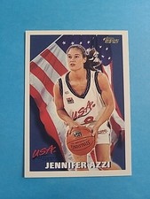 JENNIFER AZZI 1995 TOPPS TEAM USA WNBA BASKETBALL CARD # 1 H9162
