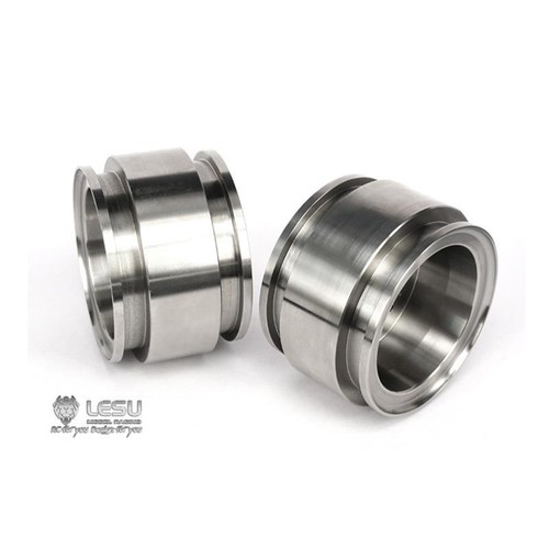 LESU Wheel Hubs Metal for 1/15 RC Loader Model Truck Tamiye DIY Cars Spare Parts - Picture 5 of 8