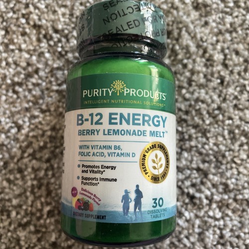 B12 Energy Berry Lemonade Melt w/ Fruits Purity Products