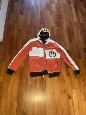 Marc Ecko - Star Wars Hoodie - x-wing pilot Luke Skywalker- gebraucht (defekt)