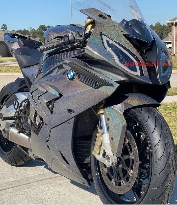 BMW 2015 - 2018 S1000RR . LED Headlight Set .. Big improvement over stock!