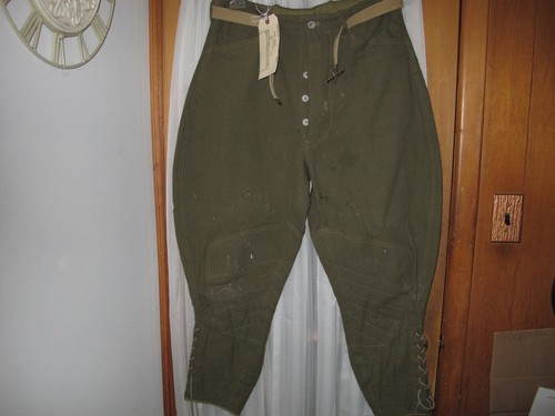 WW1 US Army Riding Pants Breeches Heavy 