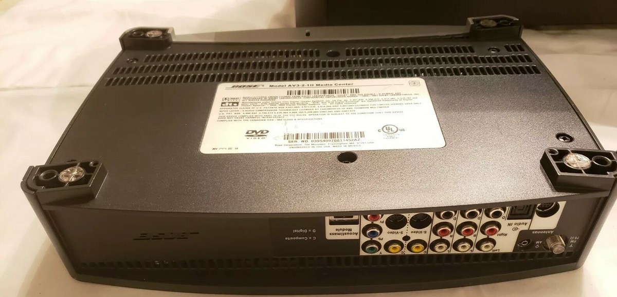Bose AV3-2-1 II Media Center & PS3-2-1 II Powered Speaker
