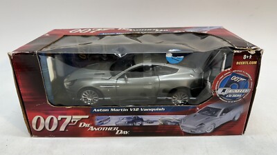 007 Die Another Day Aston Martin V12 Vanquish 2005 RC2 1:18 Joyride