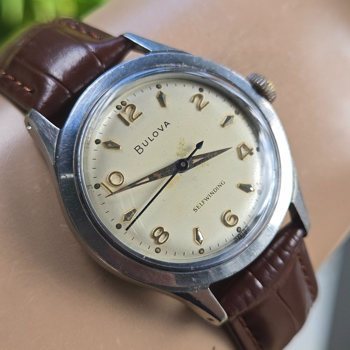 Vintage BULOVA men's automatic watch 10CSC 17Jewels swiss 1961 | eBay