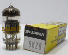 Sylvania 5KZ8 Electronic Tubes, "NEW-Old Stock"
