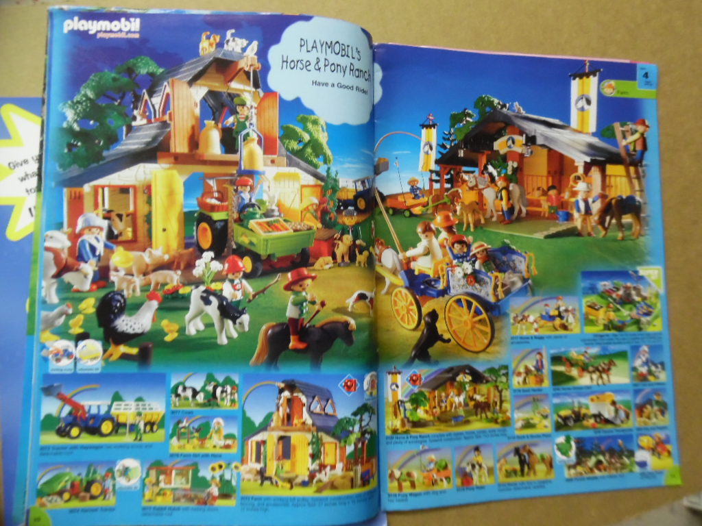 2004 PLAYMOBIL Dealer Toy Fair Catalog Vintage Original 44 Pages Big eBay