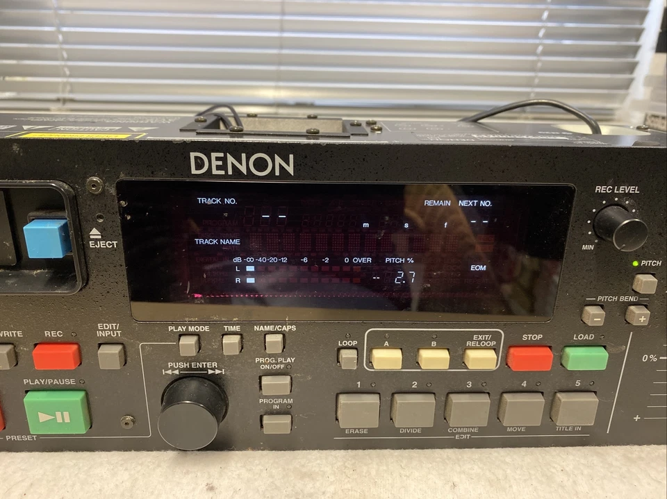DENON DN-M2000R High-End Minidisc Recorder - geprüft vom Händler - Bild 3 von 4