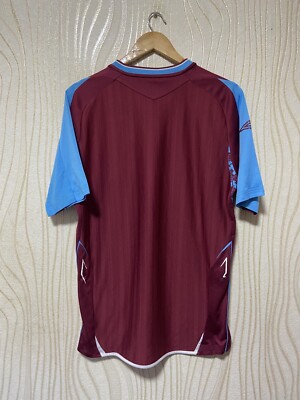 WEST HAM UNITED 2007 2008 HOME FOOTBALL SHIRT SOCCER JERSEY UMBRO