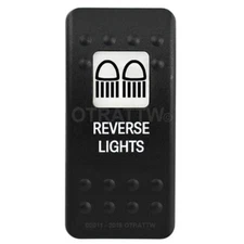 OTRATTW Carling Technologies Contura II Rocker Switch REVERSE LIGHTS, WHITE LENS