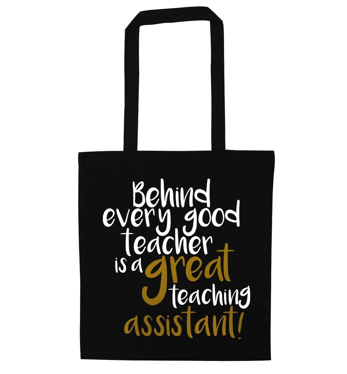 Tote Bag Per Insegnante – 'Totally Awesome Assistante', Borsa In Cotone, Regalo Scuola